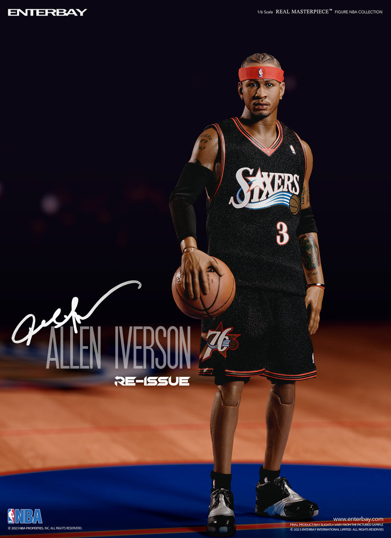 1/6 REAL MASTERPIECE NBA COLLECTION- ALLEN IVERSON ACTION FIGURE