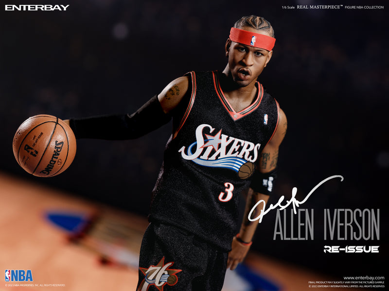 1/6 REAL MASTERPIECE NBA COLLECTION- ALLEN IVERSON ACTION FIGURE