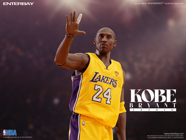 1/6 REAL MASTERPIECE NBA COLLECTION- KOBE BRYANT 242010 LIMITED EDITION ACTION FIGURE - Pre-Order Item