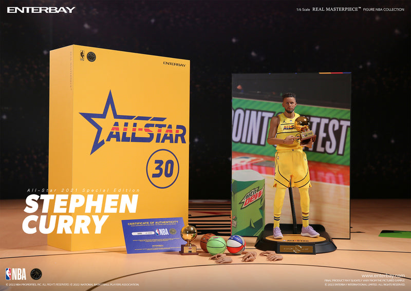 NBA x Enterbay Golden State Warriors Stephen Curry Real