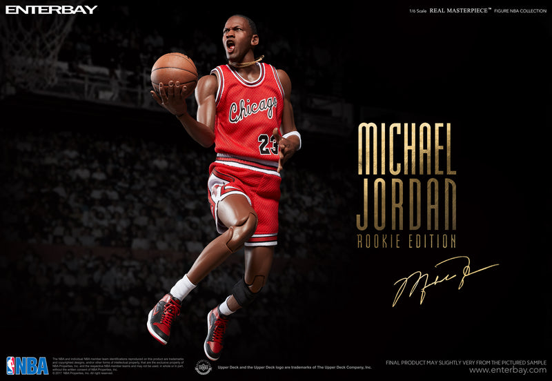 Enterbay RM-1053: NBA - Michael Jordan I'm Back Red 45