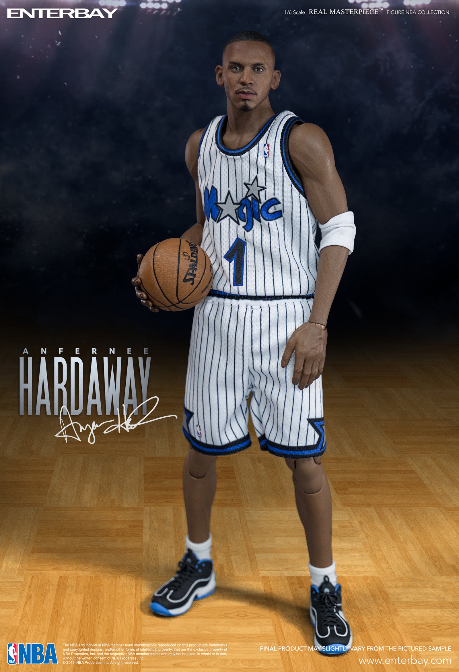 1/6 Real Masterpiece: NBA Collection – Anfernee “Penny” Hardaway Action  Figure