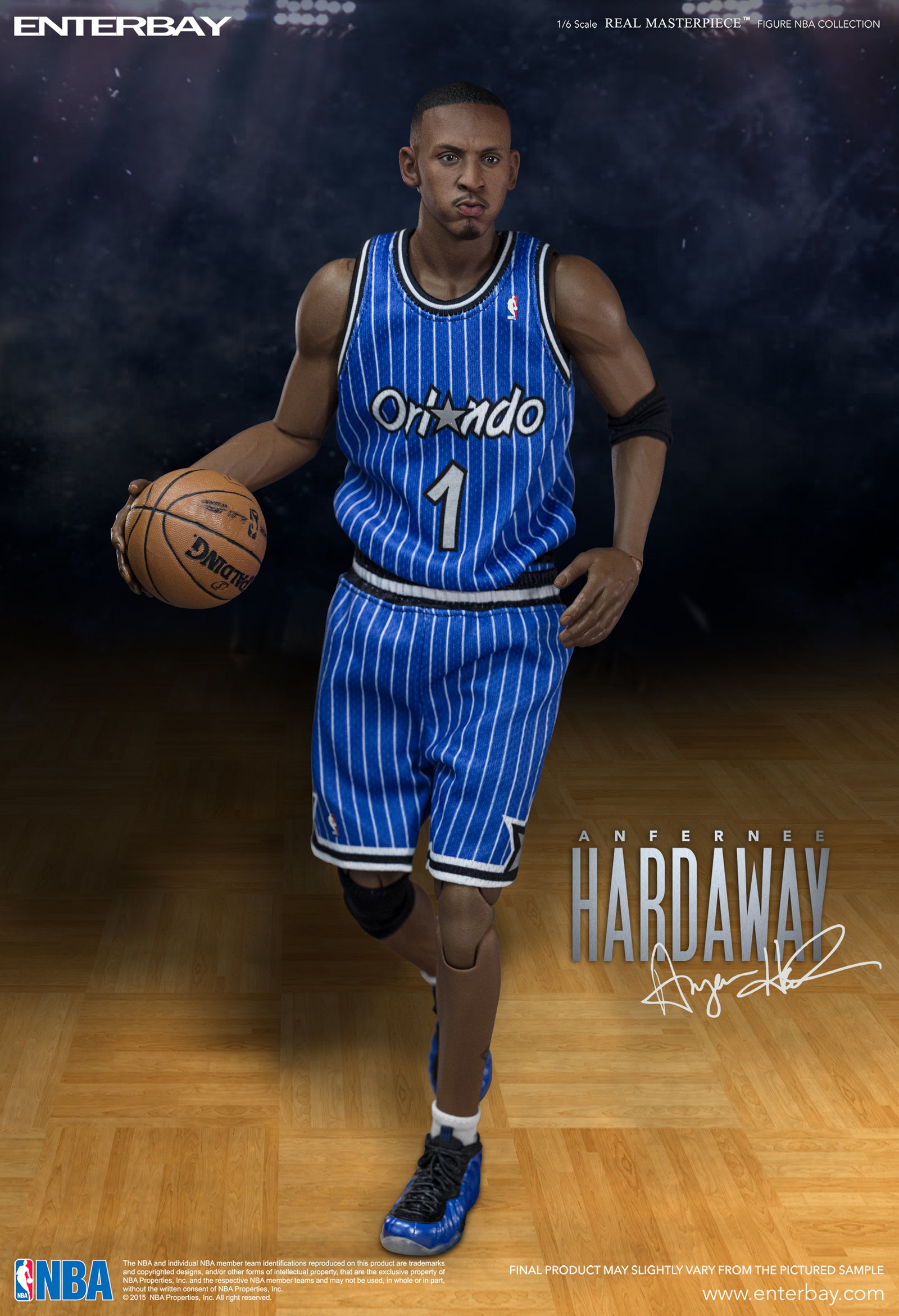 1/6 Real Masterpiece: NBA Collection – Anfernee “Penny” Hardaway Action  Figure