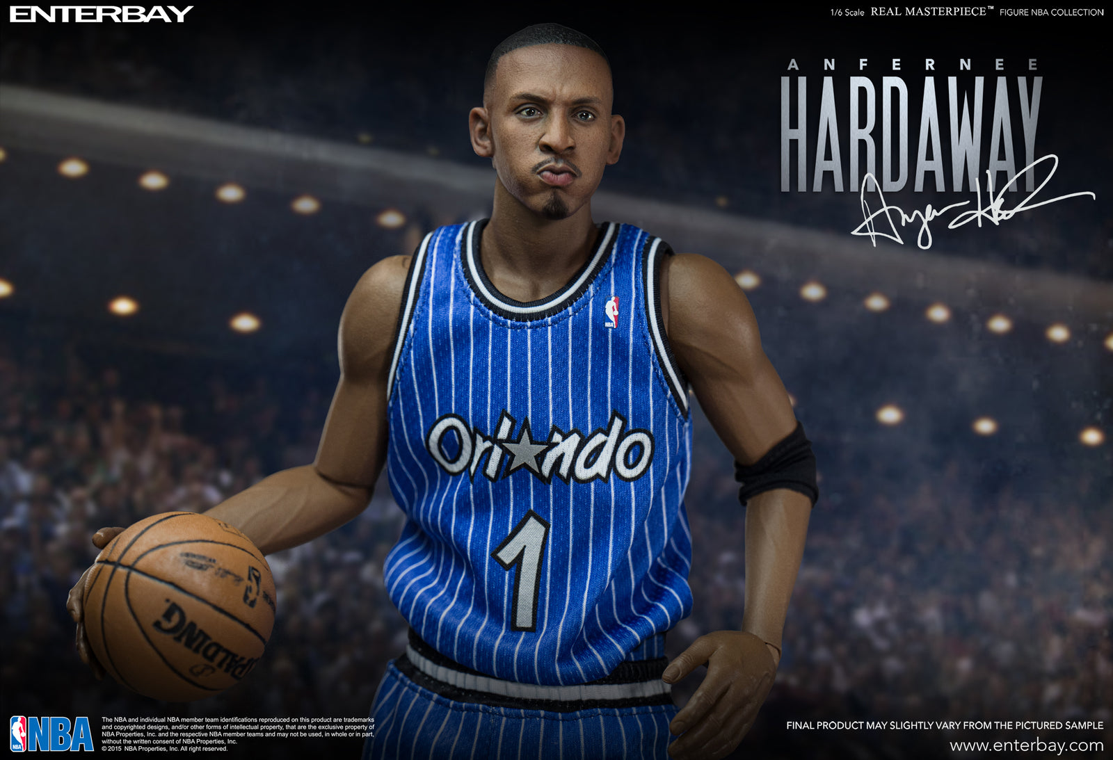 1/6 Real Masterpiece: NBA Collection – Anfernee “Penny” Hardaway Action  Figure