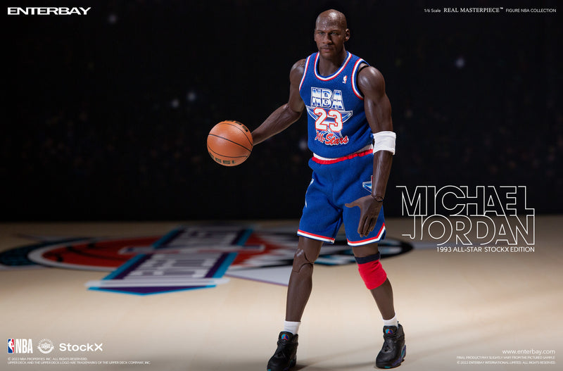 NBA Collection - Michael Jordan (Black Jersey Edition) Enterbay